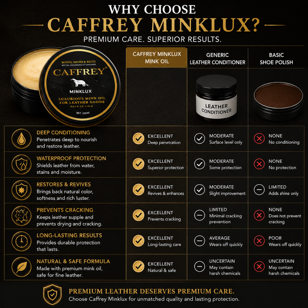 Caffrey Mink Lux: Keep the Leather You Love.