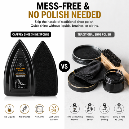CAFFREY Magic Shoe Shine Sponge